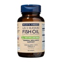 Wiley 's Finest Wild Alaska Fish Oil Easy Swallow Minis - Omega-3 Fish Oil Supplement for voksne og børn - Double- Strength 630mg EPA og DHA Natural Supplement - 60 Mini Softgels (30 Servere)