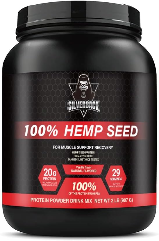 Generisk 100% Hamp Seed Protein (2lb, Vanilla)