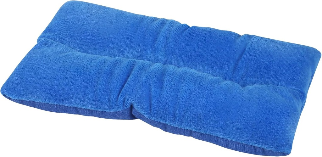 Atsuwell Mikrobølgeovn opvarmning Pad, Rice Microwavable Fugtig Varmepakke til kramper, Neck og skuldre, Knee, Arme, Joints, Bean Bag opvarmning Pad til varme komprimere, Afslapning, Blå
