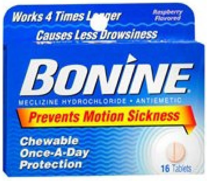 Bonine Adult Motion Tabs Størrelse 16ct Bonine Adult Motion Tabs 16ct
