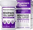 Lægens CHOICE Menopause Probiotiske supplement til kvinder - understøtter Hormonbalance, Hot Flashs, Night Sweats, Weight Management, Bloating & Gut Health - med Black Cohosh, Resveratrol + - 90ct