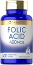 Carlyle folinsyre 400 mcg
