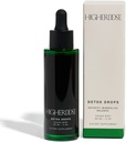 HigherDOSE Detox Drops - Flydende Chlorophyll vanddråber til støtte daglig Detox & Boost Skin naturlige Glow - Plant drevet Formel med mælk tidsel, rødbeder Juice, Magnesium & Minerals (2 oz)