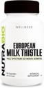 NutraBio European Milk Thistle Supplement, 241mg - Understøtter Antioxidant Fordele og Wellness, 90 Kapsler
