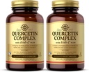 Solgar Quercetin Complex med Ester- C Plus - 50 Vegetabilske kapsler, pakke med 2 - Immun Health Support - Tænde på Mave C-vitamin - non-GMO, Vegan, Gluten Free, Kosher - 50 Total Servering