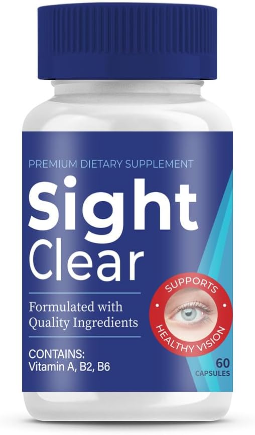 Sight-Clear, Sight-Clear Pills, Sight-Clear 60 Kapsler i 30 dage, Sight-Clear Kapsler - Sight-Clear Supplement for Vitamin (1 PC)