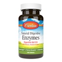 Carlson - Natural Digestive Enzymes, Digestive Aid #34 with Protease, Amylase & Lipase, Digestive Support, Nutrient Absorption & Optimal Wellness, 100 Tablets
