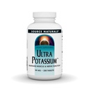 Kilde Naturals Ultra Kalium 99 mg vedligeholder Muscle & Nerve funktion - Kosttilskud - 200 tabletter