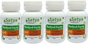 Hadjod Forte Capsules 500 mg. 60 Veg. Capsule | Hadjod (Cissus Quadrangularis) Extract Capsules for Men and women | Ayurvedic Herbal Supplement/Remedies | 10:1 Forte (4 Bottles of 60 Capsules)