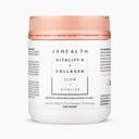 JSHealth Vitamin Vitality X + Collagen - Beauty Powder supplement med Aloe Vera Silica og Vitamin C & E til nourish hår hud og negle (180g)