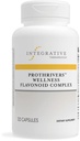 Integrativ terapi ProThflods Wellness Flavonoid Complex - Understøtter sund antioxidant Pathways * - Med CoQ10, Curcumin Extract, Green Tea Extract og L- Glutathione - Dairy Free - 120 Kapsler