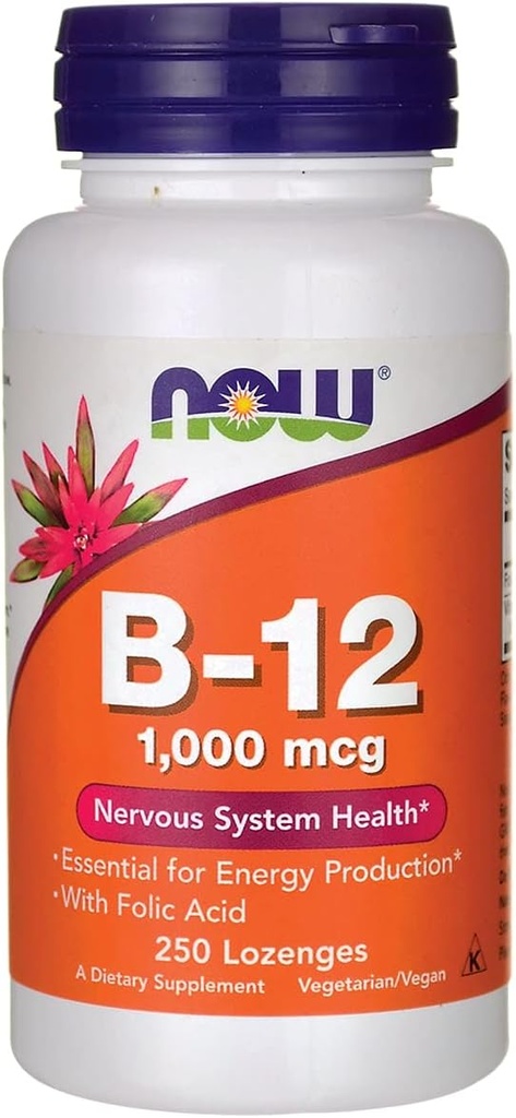 NU B- 12 1000mcg 250 Lozenges
