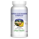 Maxi Health Super Glucosamin Complex - Fælles Formel - med MSM - 180 Kapsler - Kosher