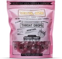 Vocal Eze Manuka Honey Strawberry UMF 10 + (MGO 265 +) Menthol Hough Drops (120) - 124; Lozenges for Sore, Hoass, Træthed, Tørhed af Halsen 124; Voice Support, Alle naturlige og økologiske ingredienser