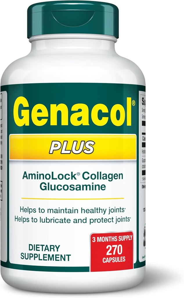 Genacol Glucosamine and Collagen Joint Supplement 270 Capsules