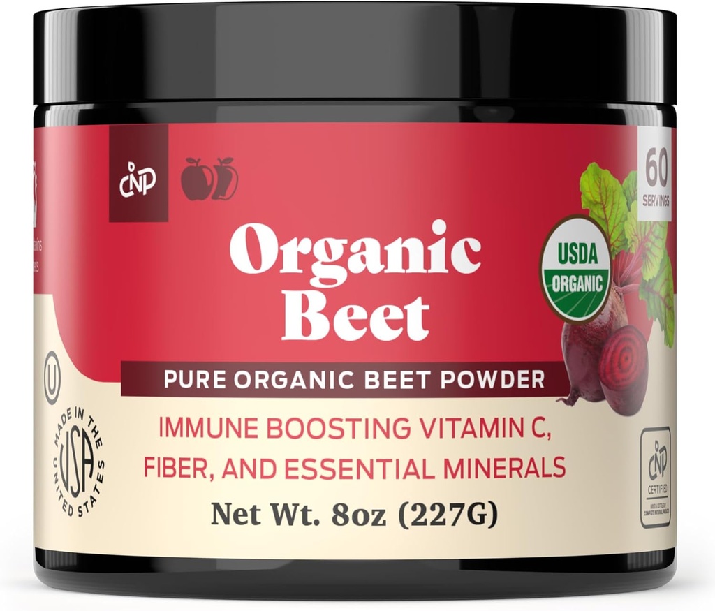 Pure Organic Beet Root Powder Supplement - 8oz 60 Servering Pure Organic Beetroot Juice Powder & Bulk Raw Koncentrat