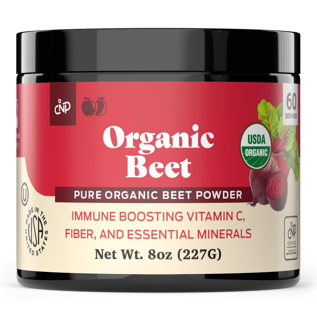 Pure Organic Beet Root Powder Supplement - 8oz 60 Servering Pure Organic Beetroot Juice Powder & Bulk Raw Koncentrat