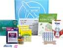Alle Budd124; Bedre Allergi Care Pakke til Syge ven med Allergier eller Hayfever, Få godt Snart Gavekurv, Box nr. 07 (Medium)