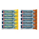 CLIF Builders - Chokolade Peanut Butter og Vanilla Mandel Flavor - Variety Pack - Plant Based Protein Bars - Gluten Free - Ikke-GMO - Lav Glycemisk - 20g Protein - 2.4 oz. (10 Greve)