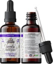 Vitex Tincture, Organic Vitex Extract (Chaste Tree, Vitex Agnus- Castus) Kosttilskud til støtte kvindelige reproduktiv sundhed, 2 oz, 680 mg