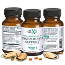 GLX3 Extra Strength Green Liped Mussel Oil Capsules - Long- Lasting Joint Comfort Supplement - Support for Aches, Bevidsthed - naturligvis rig på Omega 3 & Chondroitin Sulfate 180 tabletter