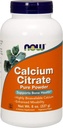 Calcium citrat pulver nu fødevarer 8 oz pulver