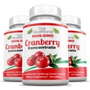Ikke-GMO Tranebær Koncentreret fra 12,600 mg - Triple Strength Softels - Let at synke piller for mænd og kvinder, 3 flasker