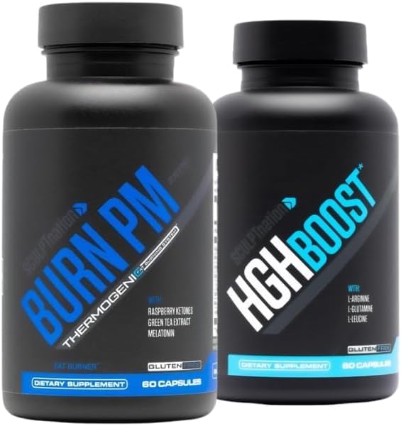Sculpt Nation by V Shred Burn PM and L-Arginine Bundle