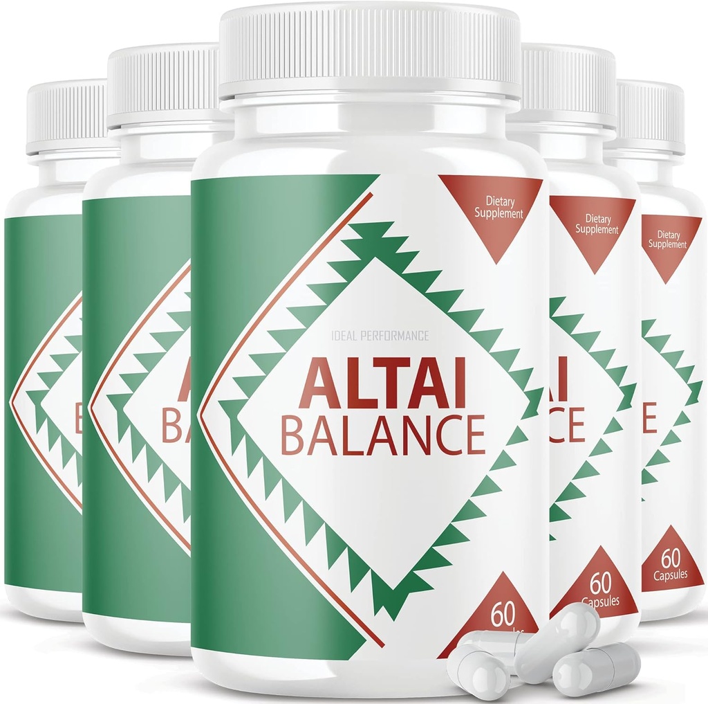 IDEAL YDEEVNE (Official) Altai Balance Support Formel Pills Supplement (5 Pack)
