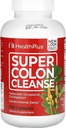 Sundhed Plus Super Colon Cleanse: 10- Day Cleanse -Detox124; 18 Cleanses, 720 Kapsler, Pakke kan variere