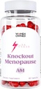 Knockout Menopause AM - Natural Menopause + Perimenopause Multi- symptom Relief for Hot Flashs, Mood Swings, Vægt Gain, mangel på energi, Træthed, Hovedpine (1 måned Tilgang), 60,0 Tæl