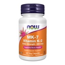 Now Foods Supplements, Vitamin K2 (MK- 7) 300 mcg, Extra Strength, Supports Bone Health *, 60 Veg Kapsler
