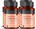 pureclinica High Potence Ginkgo Biloba 30,000mg x 360 tabletter (4 flasker med 90) - 12 måneder Tilgang - 5 gange Styrken af konkurrerende produkter