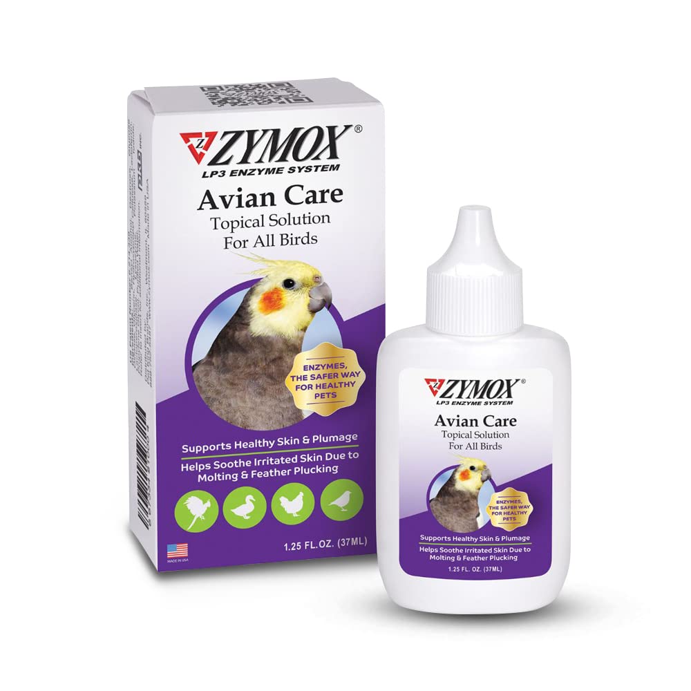 ZYMOX Aviær Care Tematisk løsning w / o Hydrocortison - 1,25 oz