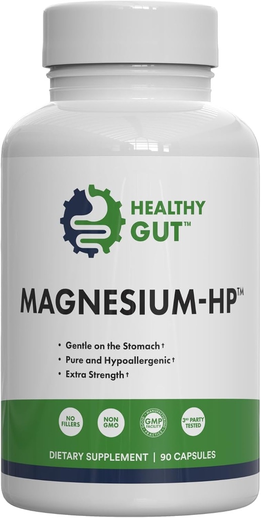 Sund Gut Magnesium- HP Note 124; Ultra Pure Glycinate med Zero Fillers