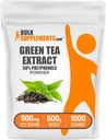 BulkSupplements.comgreen Tea Extract Powder - 50% polyphenoler supplement, EGCG Kosttilskud - Gluten Free, 500mg per Serving, 500g (1.1 lbs) (Pack of 1)