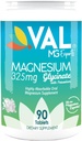 VAL Magnesium Glycinat 325mg med B6 & Kalium- 124; Høj Absorption 124; Stress Relief & Muscle Relaxation