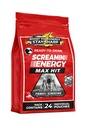 Screamin Energy Max Hit - Energi Shots ekstra styrke med Ginseng & Koffein - 100% B-1, B-2, B-3, B-6, B-7 og B12 Coffee Mocha, 24 Greve