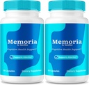 NutraRize (2 Pack) Memoria Capsules, Premium All Natural Supplement til Support Health & Wellness, Officiel Formel til Boost Hukommelse og Fokus, Capsulas Anmeldelser (120 Kapsler)