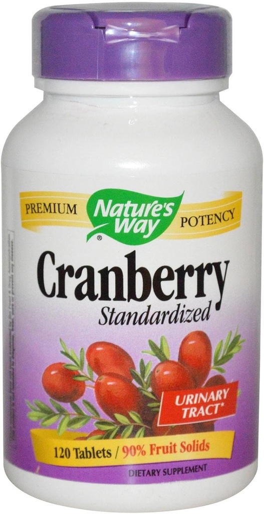 Naturens vej Tranebær Standardiseret - 400 mg - 120 tabletter