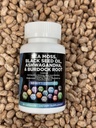 Sea Moss, Black Seed Oil, Ashwagandha, Burdock Root Supplement, 60 Kapsler
