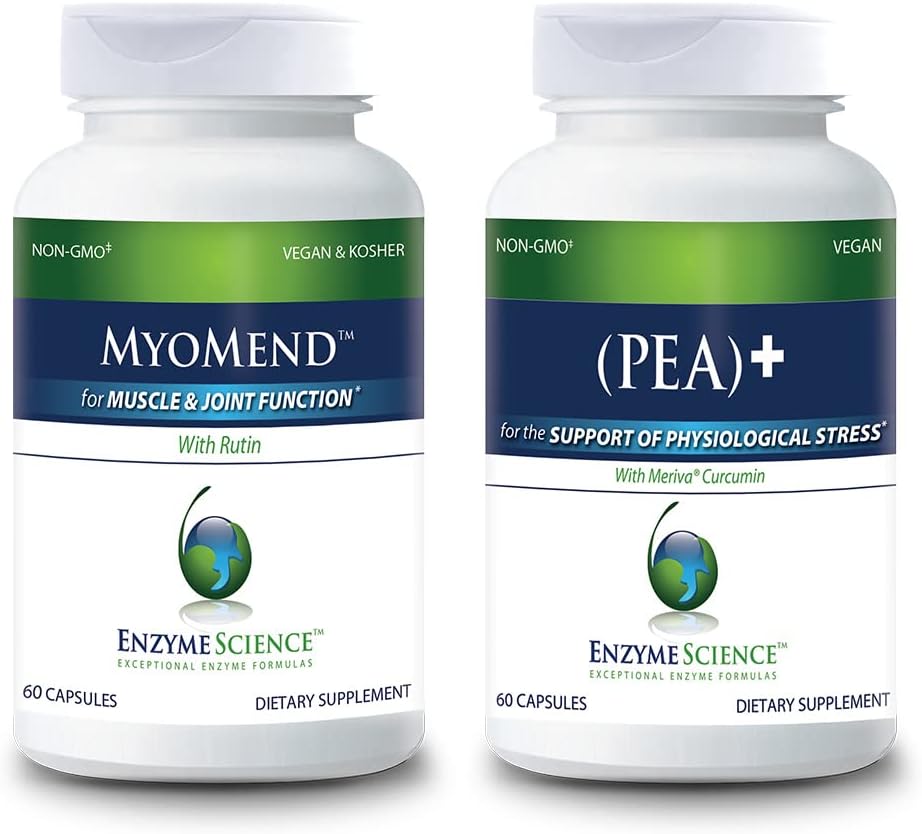 Enzyme Science Recovery and Mobility Myomend 60 and (Pea) + 60