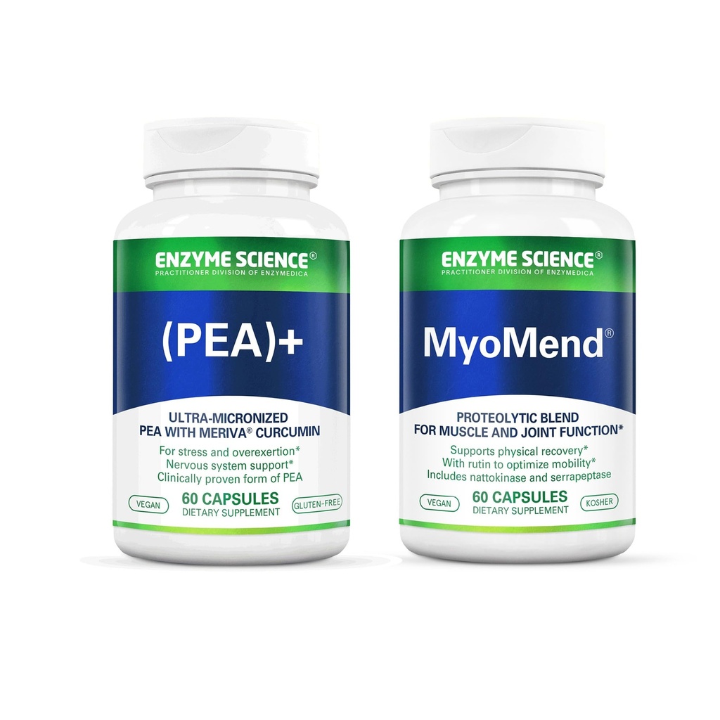 Enzyme Science Recovery and Mobility Myomend 60 and (Pea) + 60