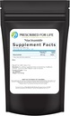 Præskrevet for Life Niacinamid Powder (B- C), Fine Granular USP Grade vitamin B3 Pulver, Natural Nicotinamid Supplement, Gluten Free, Non GMO, Vegan, Niacinamida Pura (4oz / 113g)