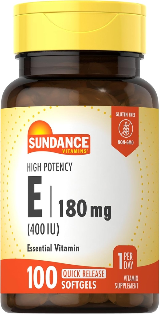 Sundance Vitamin E 180 mg (400 IE)