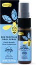 Comvita Bee Propolis Throat Spray - Naturlig immunforsvar, Lindrende Mint Flavor med New Zealand UMF 10 + Manuka honning, Antioxidant, Kosttilskud - 0,7 fl oz