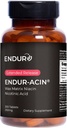 ENDUR- ACIN Niacin, Heart Health & Sund Cholesterol Balance Supplement, Extended Release for Optimal Absorption, Gluten Free, 250 mg (200 tabletter)