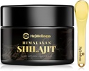 Shilajit Resin Organic 85 + Trace Minerals & Fulvic Acid - 60 Servering Natural Shilajit til mænd og kvinder for energi Boost & immunforsvar, 500mg