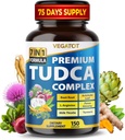 VEGATOT TUDCA Support Formel - Tauroursodeoxycholsyre Kompleks med Beet Root, Gurkemeje & Mælk Thistle - Cellular Support & Daily Wellness - 90 Kapsler - Made in USA
