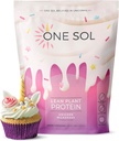 En Sol Lean Plant- baseret protein pulver, Pea & Brown Rice Protein, Low Carb, Vegan Friendly - Gluten, Lactose, & Soy Free - Ingen tilsat sukker, ikke-GMO, Ren ernæring, Ingen bloating (Unicorn Milkshake)